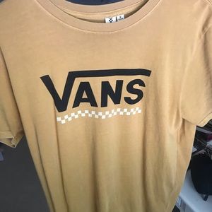Mustard Yellow Vans Tee